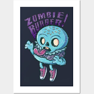 ZOMBIE BURGER Posters and Art